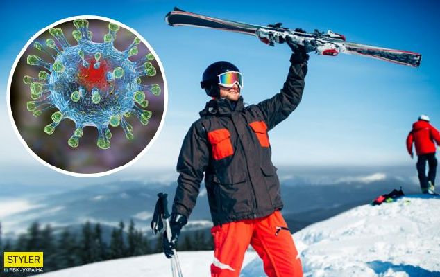 Чи можна заразиться коронавірусом під час катання на лижах: у ВООЗ дали відповідь