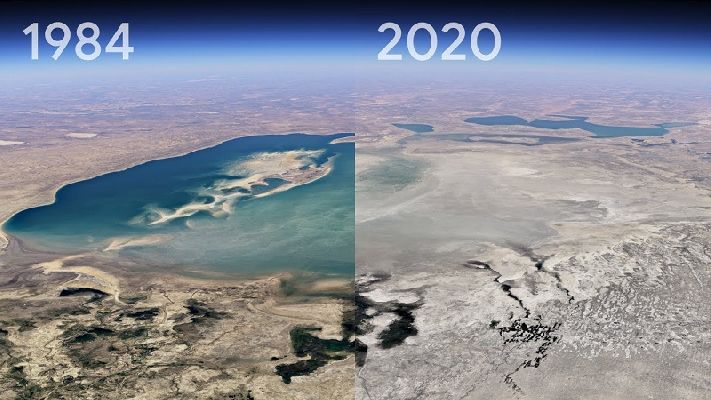 Google Earth показав, як змінилася Земля за останні 37 років. ВІДЕО